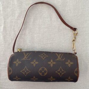 Louis Vuitton Monogram Brown Wristlet